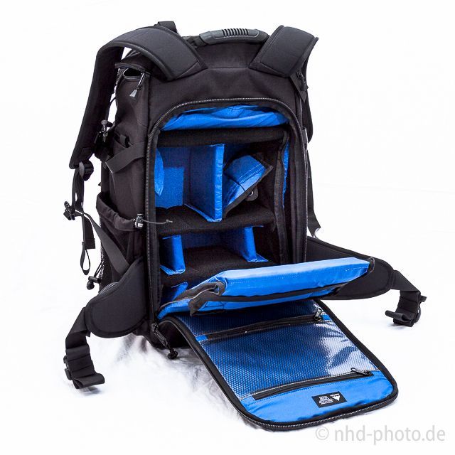Burton Focus Pack - geöffnete Rückseite